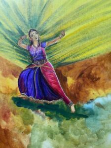 hit the target"original painting