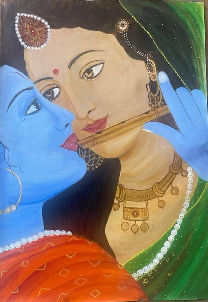 The Emotions acrylic painting on canvas